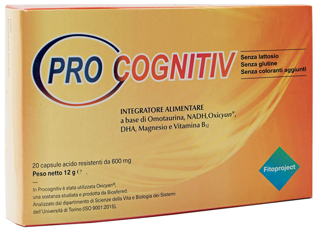 PROCOGNITIV 20 CAPSULE 12 G - famajoy.it
