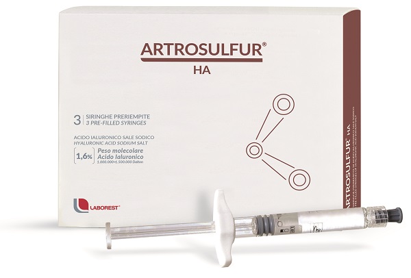 SIRINGA INTRA-ARTICOLARE ARTROSULFUR HA ACIDO IALURONICO 1,6% 2 ML 3 PEZZI - famajoy.it