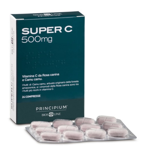 PRINCIPIUM SUPER C 500 24 COMPRESSE 24,2 G - famajoy.it