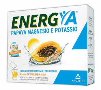 ENERGYA PAPAYA MAGNESIO POTASSIO 14 BUSTINE - famajoy.it