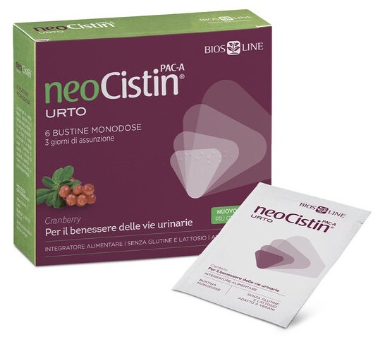 NEOCISTIN PAC A URTO 6 BUSTINE MONODOSE - famajoy.it