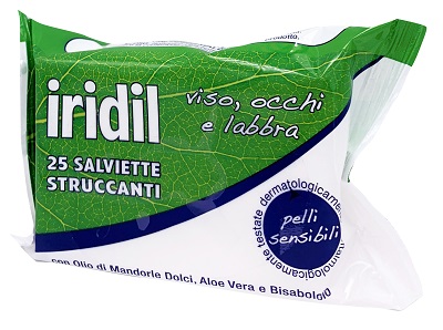 IRIDIL SALVIETTE STRUCCANTI 25 PEZZI - famajoy.it