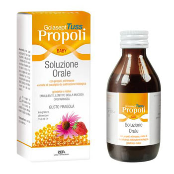 GOLASEPT TUSS PROPOLI BABY SOLUZIONE ORALE 150 ML - famajoy.it