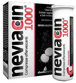 NEVIACIN 1000 20 COMPRESSE EFFERVESCENTI - famajoy.it