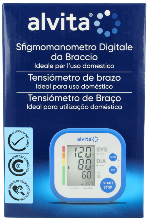 ALVITA SFIGMOMANOMETRO DA BRACCIO AUTOMATICO - famajoy.it