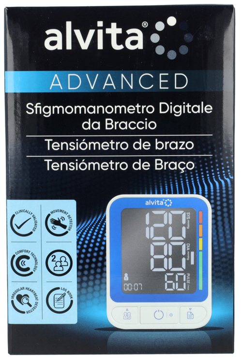 ALVITA SFIGMOMANOMETRO DA BRACCIO AUTOMATICO ADVANCE - famajoy.it