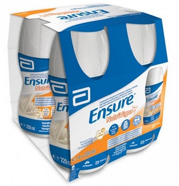 ENSURE NUTRIVIGOR VANIGLIA 4 BOTTIGLIE DA 220 ML - famajoy.it