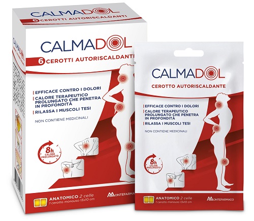 CALMADOL CEROTTO RISCALDANTE PACK 6 PEZZI - famajoy.it