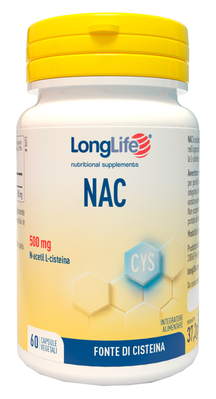 LONGLIFE NAC 60 CAPSULE VEGETALI - famajoy.it