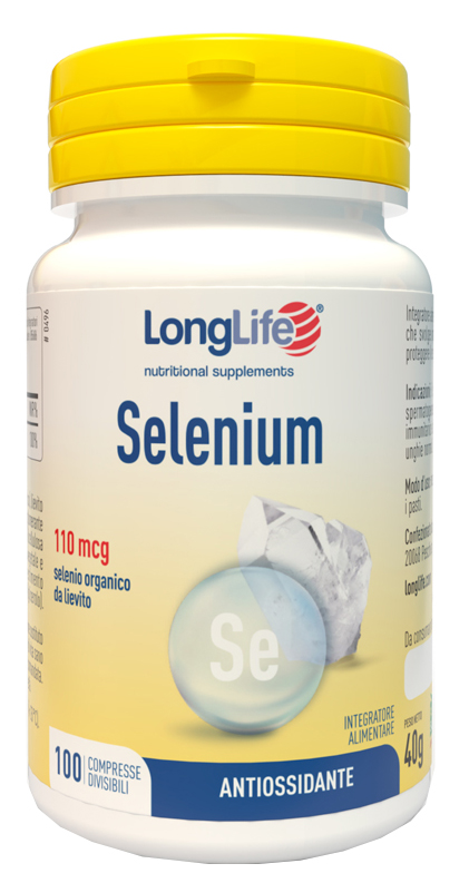 LONGLIFE SELENIUM 100 COMPRESSE DIVISIBILI - famajoy.it