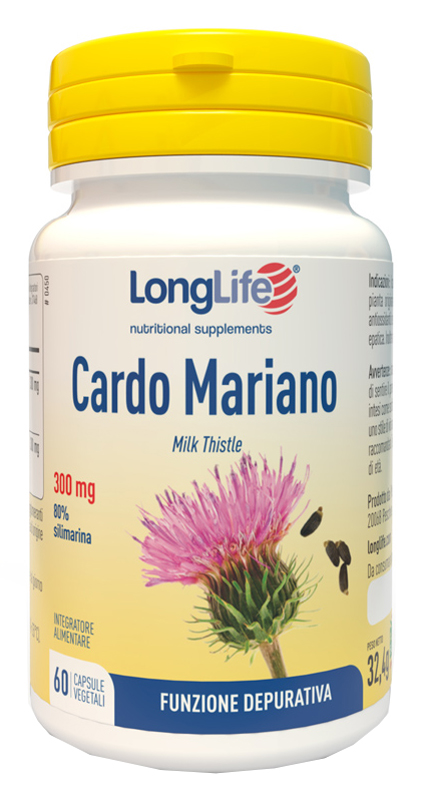 LONGLIFE CARDO MARIANO 60 CAPSULE VEGETALI - famajoy.it