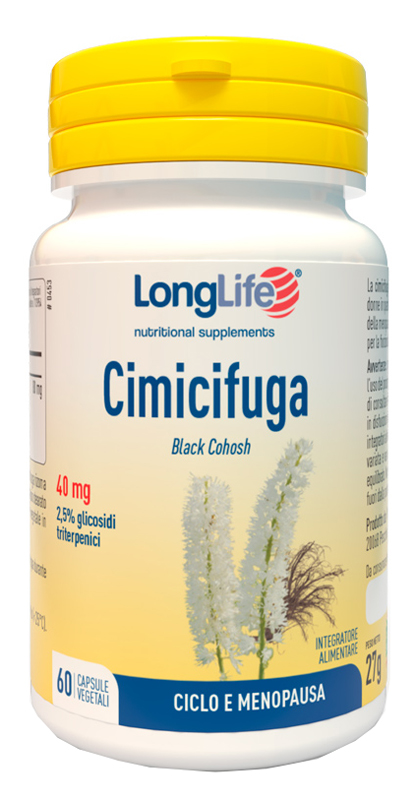 LONGLIFE CIMICIFUGA 60 CAPSULE - famajoy.it