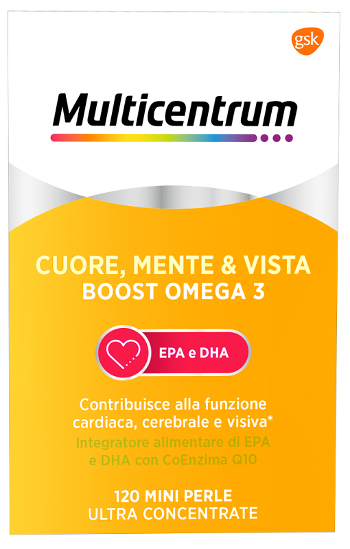 MULTICENTRUM MY OMEGA3 120 MINI PERLE - famajoy.it