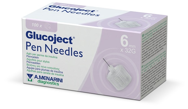 AGO PER PENNA DA INSULINA GLUCOJECT 6 MM GAUGE 32 100 PEZZI - famajoy.it