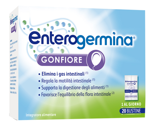 ENTEROGERMINA GONFIORE 20 BUSTINE BIPARTITE - famajoy.it