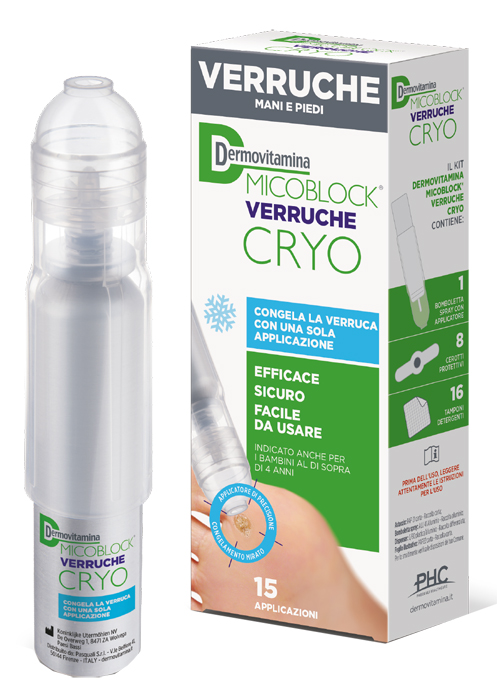 DERMOVITAMINA MICOBLOCK VERRUCHE CRYO SPRAY 38 ML - famajoy.it