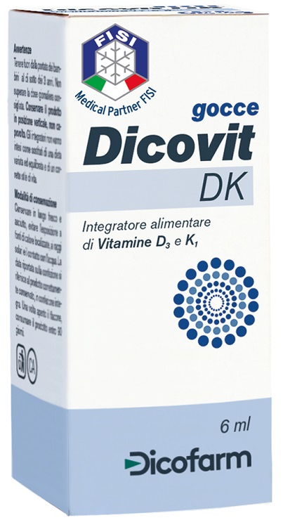 DICOVIT DK GOCCE 6 ML - famajoy.it