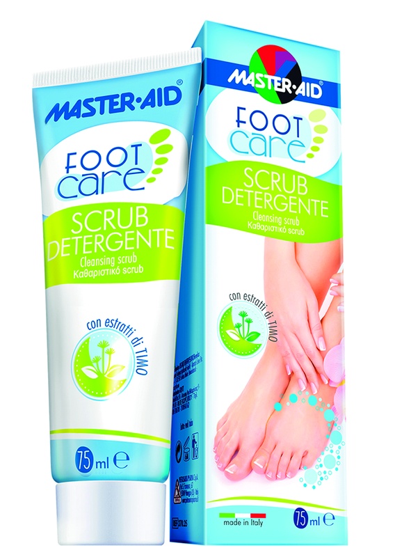 MASTER-AID FOOTCARE DETERGENTE SCRUB PER PIEDI 75 ML L4 - famajoy.it