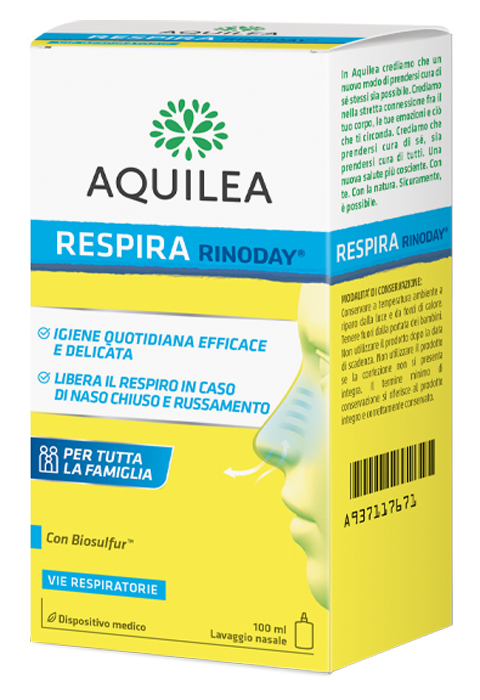 AQUILEA RESPIRA RINODAY 100 ML - famajoy.it