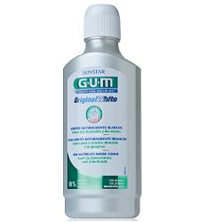 GUM ORIGINAL WHITE COLLUTORIO 500 ML - famajoy.it