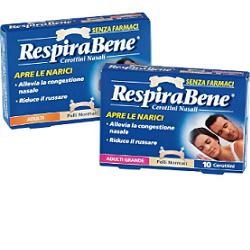 CEROTTO NASALE CLASSICO GRANDE ADULTI RESPIRA BENE 30 PEZZI - famajoy.it