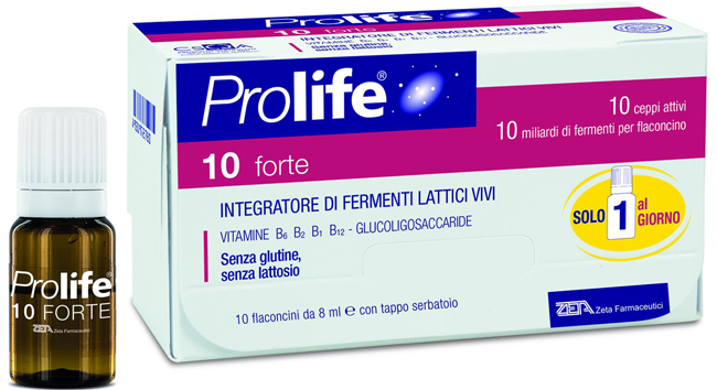PROLIFE 10 FORTE 10 FLACONCINI DA 8 ML - famajoy.it