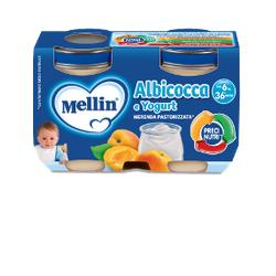 MELLIN MERENDA YOGURT ALBICOCCA 2X120 G - famajoy.it