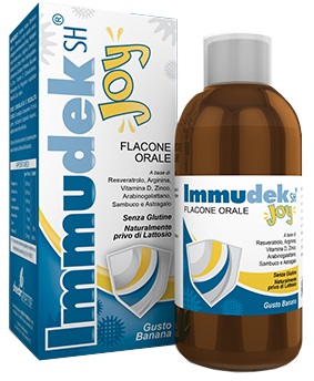 IMMUDEK JOY GUSTO BANANA 200 ML - famajoy.it