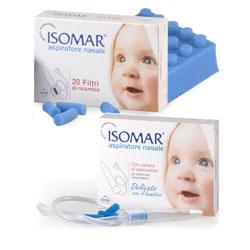 ASPIRATORE NASALE ISOMAR SET + 3 FILTRI OMAGGIO - famajoy.it