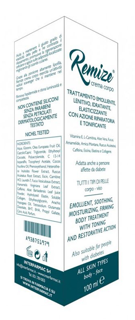 REMIZE CREMA CORPO 100 ML - famajoy.it