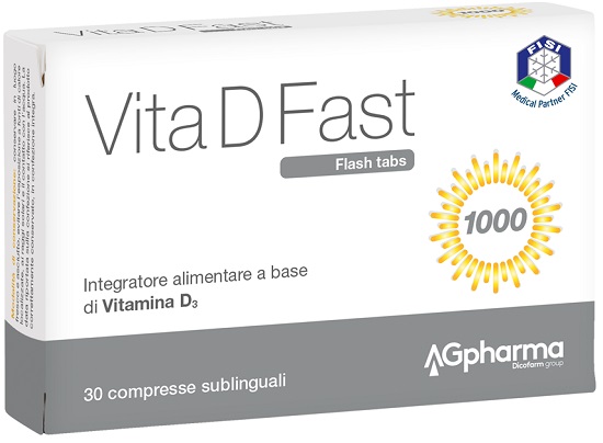 VITA D FAST 30 COMPRESSE - famajoy.it