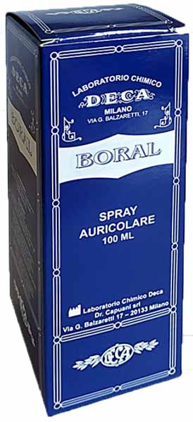 BORAL SPRAY AURICOLARE 100 ML - famajoy.it