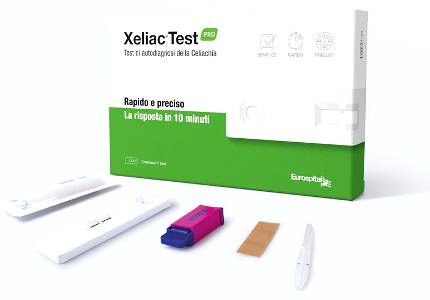 XELIAC TEST PRO DETERMINAZIONE ANTICORPI IGA E IGG ASSOCIATI ALLA MALATTIA CELIACA 1 PEZZO - famajoy.it