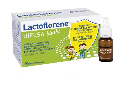 LACTOFLORENE DIFESA BAMBINI 10 FLACONI 100 ML - famajoy.it