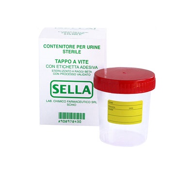 CONTENITORE PER URINA URIN TEST VACUUM STERILE 150ML - famajoy.it
