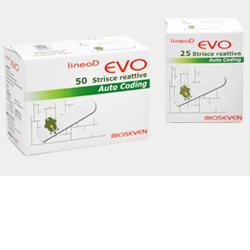 STRISCE MISURAZIONE GLICEMIA LINEA D EVO 25 PEZZI - famajoy.it