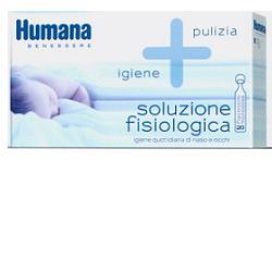 HUMANA SOLUZIONE FISIOLOGICA MONODOSE, 20 FLACONCINI DA 5ML - famajoy.it