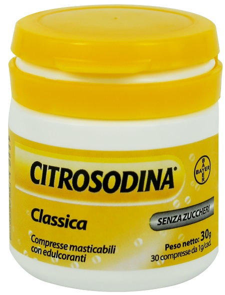 CITROSODINA CLASSICA 30 COMPRESSE MASTICABILI - famajoy.it