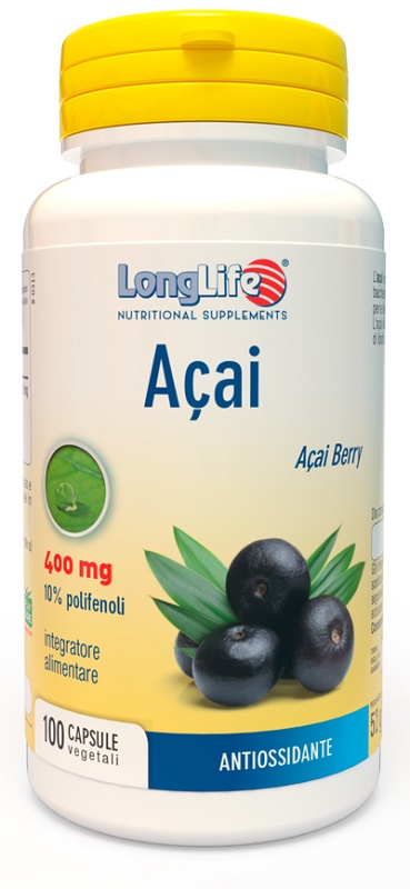 LONGLIFE ACAI 100 CAPSULE - famajoy.it