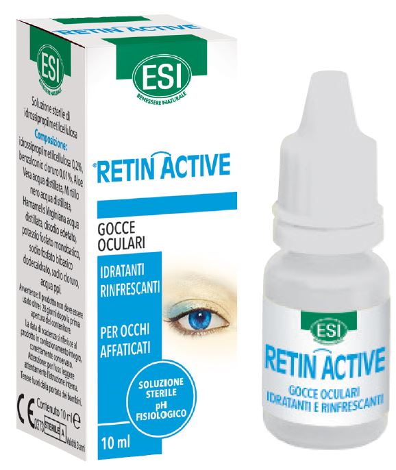 ESI RETIN ACTIVE MIRTILLO GOCCE OCULARI 1 FLACONE 10 ML - famajoy.it