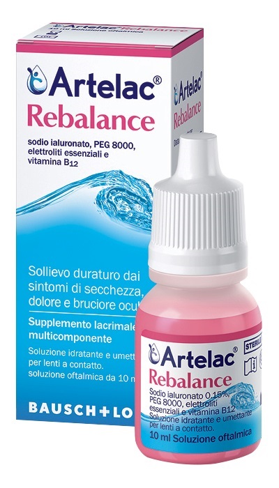 ARTELAC REBALANCE GOCCE OCULARI MULTIDOSE SENZA CONSERVANTI 10 ML - famajoy.it