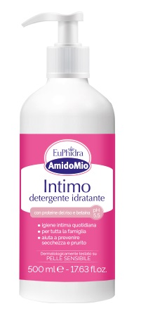 EUPHIDRA AMIDOMIO INTIMO DETERGENTE IDRATANTE 500 ML - famajoy.it