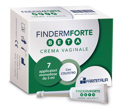FINDERM FORTE BETA CREMA VAGINALE 7 APPLICATORI MONOUSO 5 G - famajoy.it
