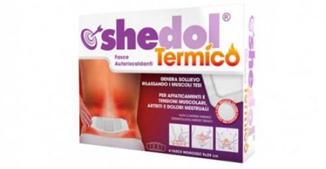 FASCIA AUTORISCALDANTE SHEDOL TERMICO 6 PEZZI - famajoy.it