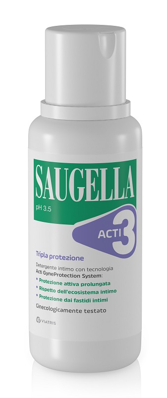 SAUGELLA ACTI3 DETERGENTE INTIMO 250 ML - famajoy.it