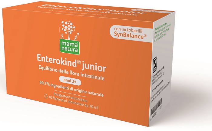 MAMA NATURA ENTEROKIND JUNIOR 10 FLACONCINI 10 ML - famajoy.it