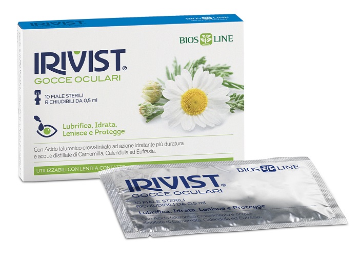 IRIVIST GOCCE MONODOSE 10 FIALE 0,5 ML ACIDO IALURONICO CROOS - famajoy.it