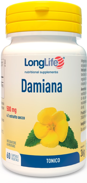 LONGLIFE DAMIANA 60 CAPSULE - famajoy.it