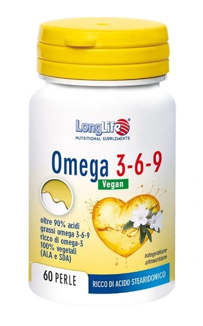 LONGLIFE OMEGA 369 VEGAN 750 MG 60 PERLE - famajoy.it