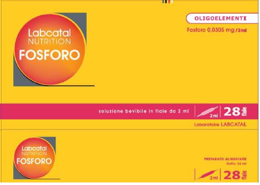 LABCATAL NUTRITION FOSFORO 28 FIALE X 2 ML - famajoy.it